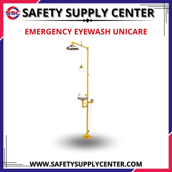 EMERGENCY EYEWASH SHOWER UNICARE GALVANIS