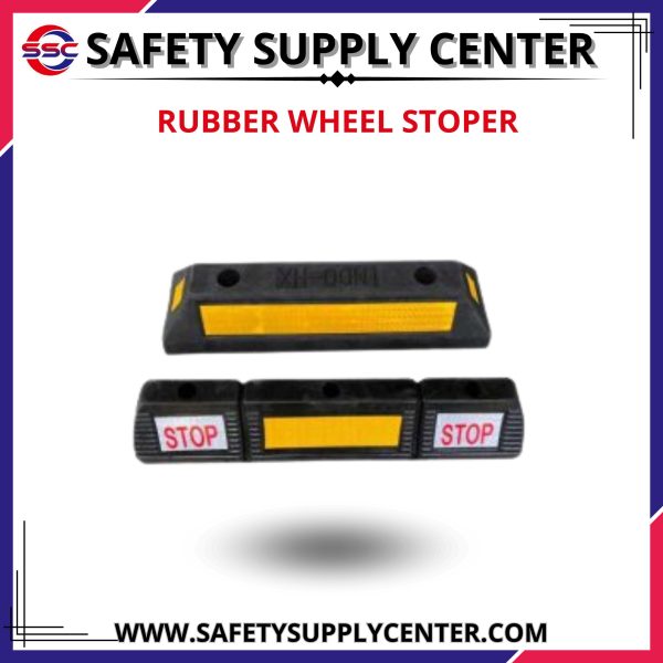 RUBBER WHEEL STOPER