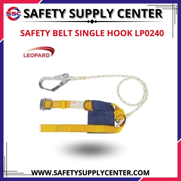 SAFETY BELT SINGLE HOOK LP0240