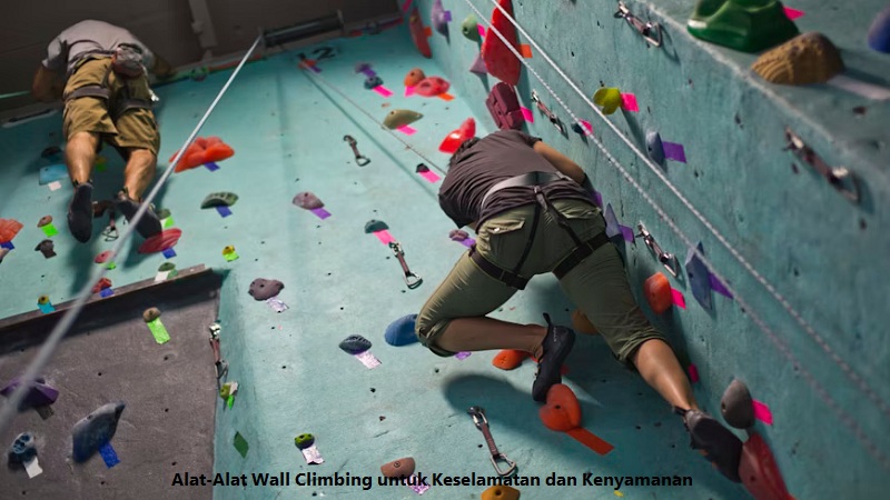 Alat-alat wall climbing memang cukup beragam namun setiap alatnya memiliki kegunaan tersendiri yang penting